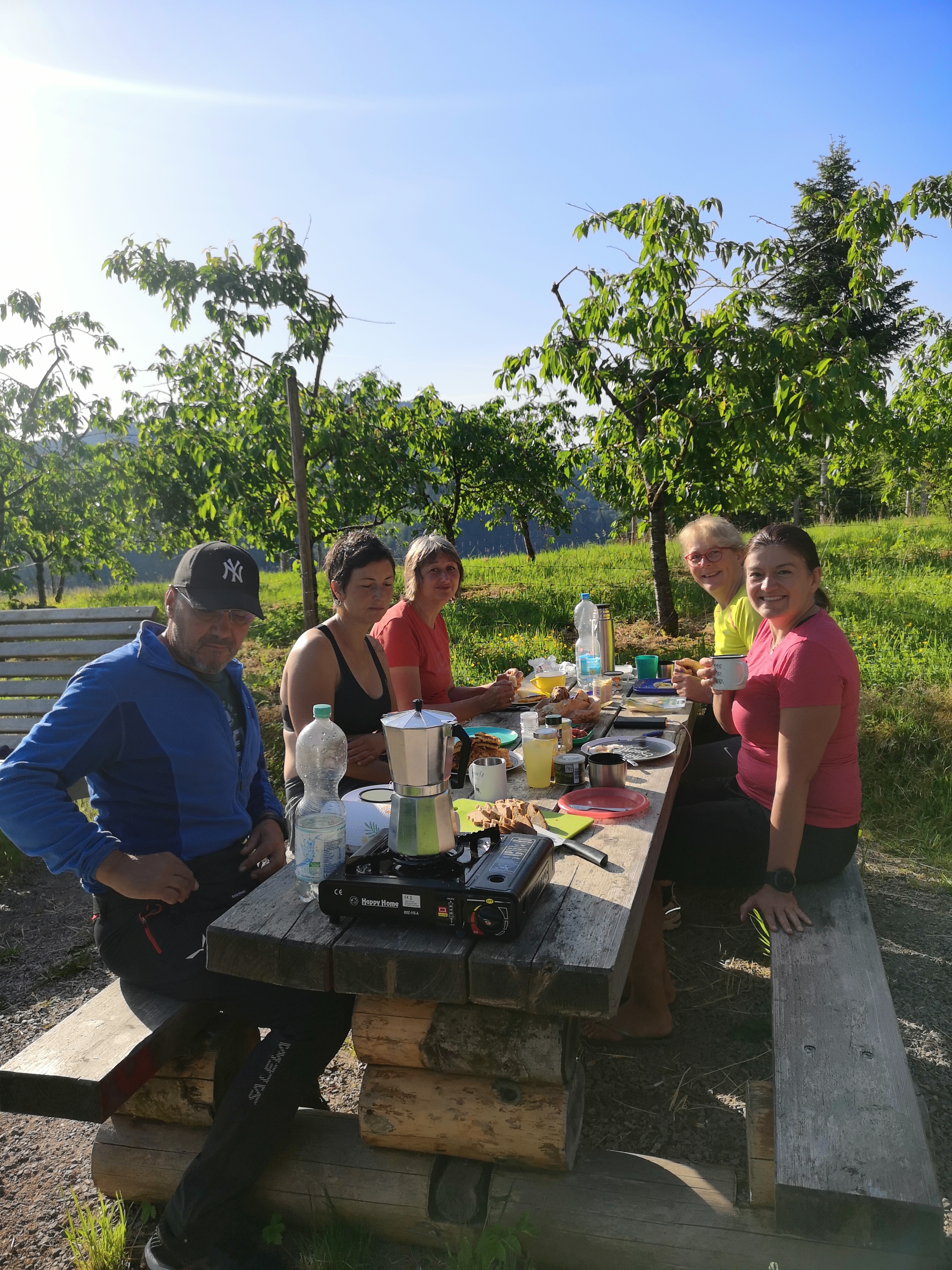 Campingfrühstück